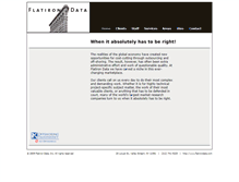 Tablet Screenshot of flatirondata.com